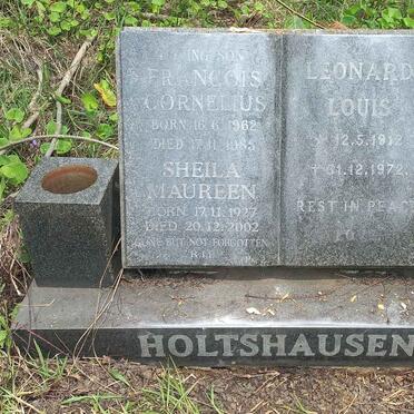 HOLTSHAUSEN Leonard Louis 1912-1972 & Sheila Maureen 1927-2002 :: HOLTSHAUSEN Francois Cornelius 1962-1985  