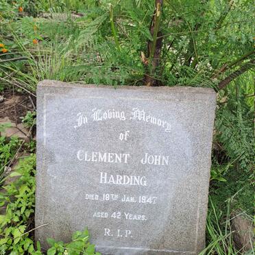 HARDING Clement John -1947