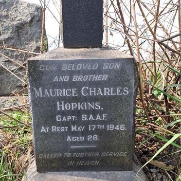 HOPKINS Maurice Charles -1946