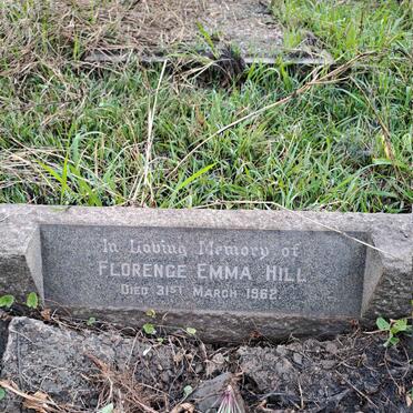 HILL Florence Emma -1962