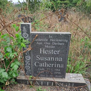 HATTINGH Hester Susanna Catherina 1914-1996