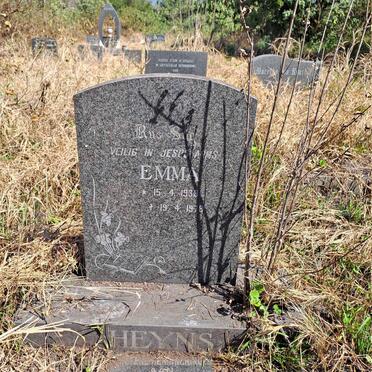 HEYNS Emma 1933-1978