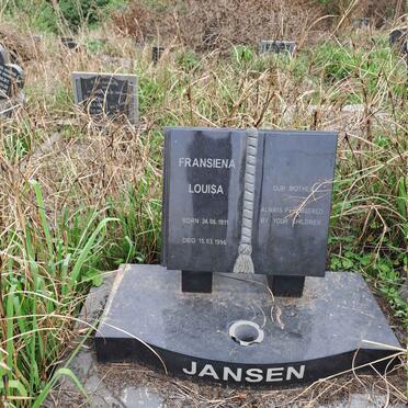 JANSEN Fransiena Louisa 1911-1996