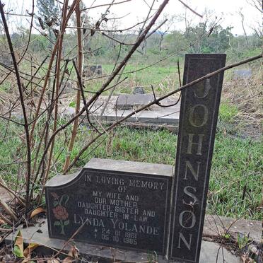 JOHNSON Lynda Yolande 1961-1985