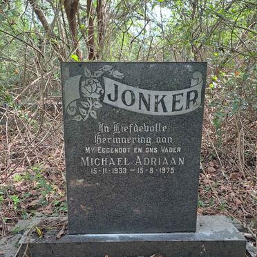 JONKER Michael Adriaan 1933-1975