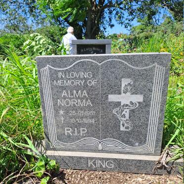 KING Alma Norma 1951-1994