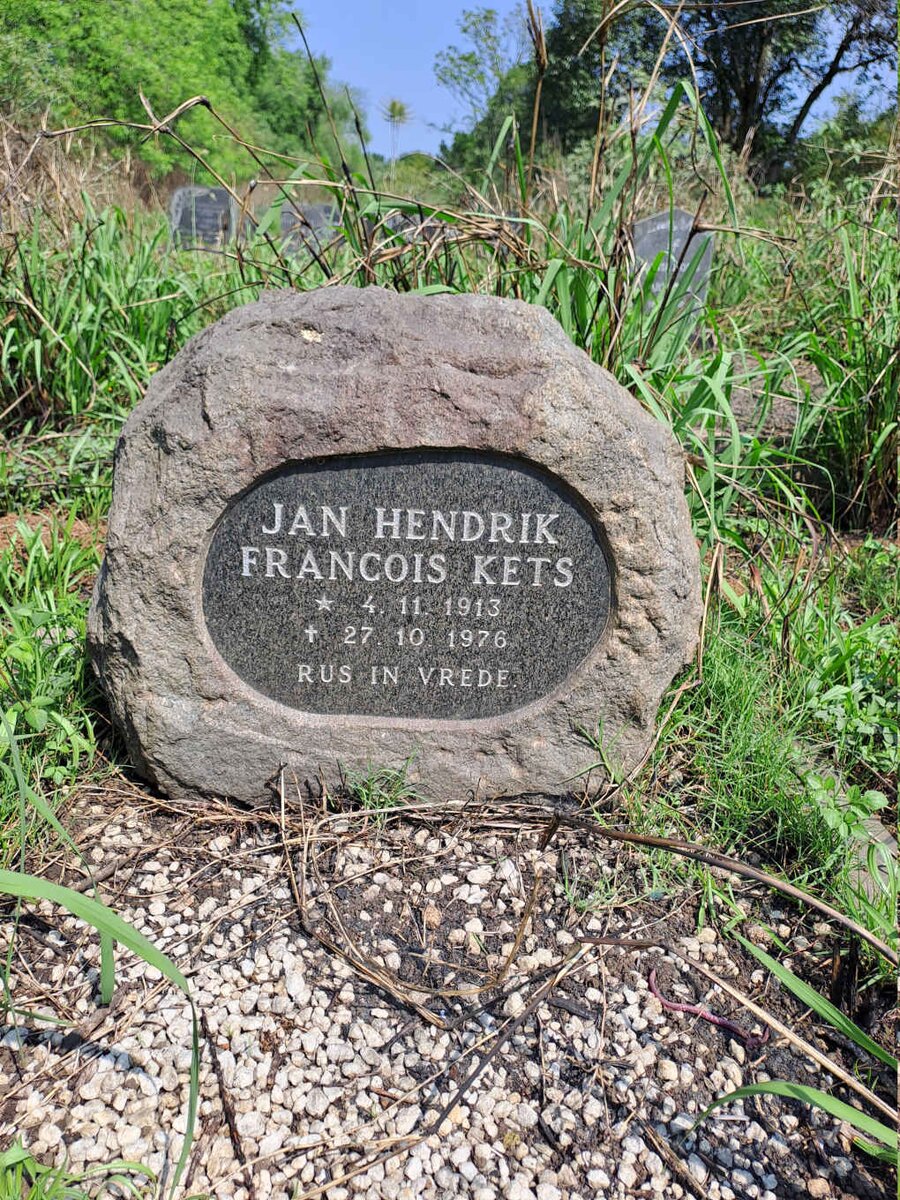 KETS Jan Hendrik Francois 1913-1976