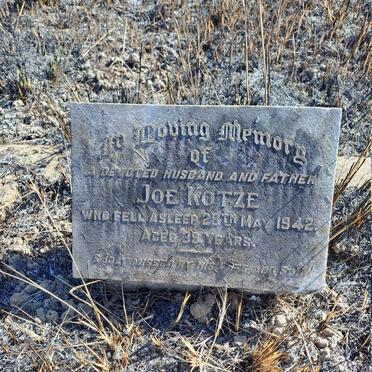 KOTZE Joe -1942
