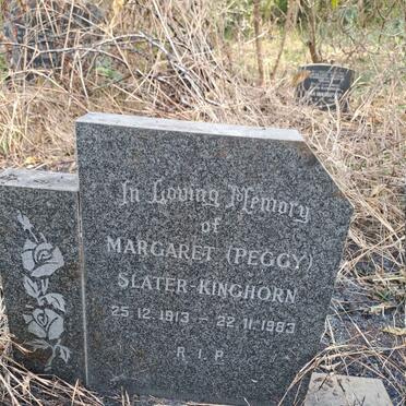 KINGHORN Margaret, SLATER 1913-1983