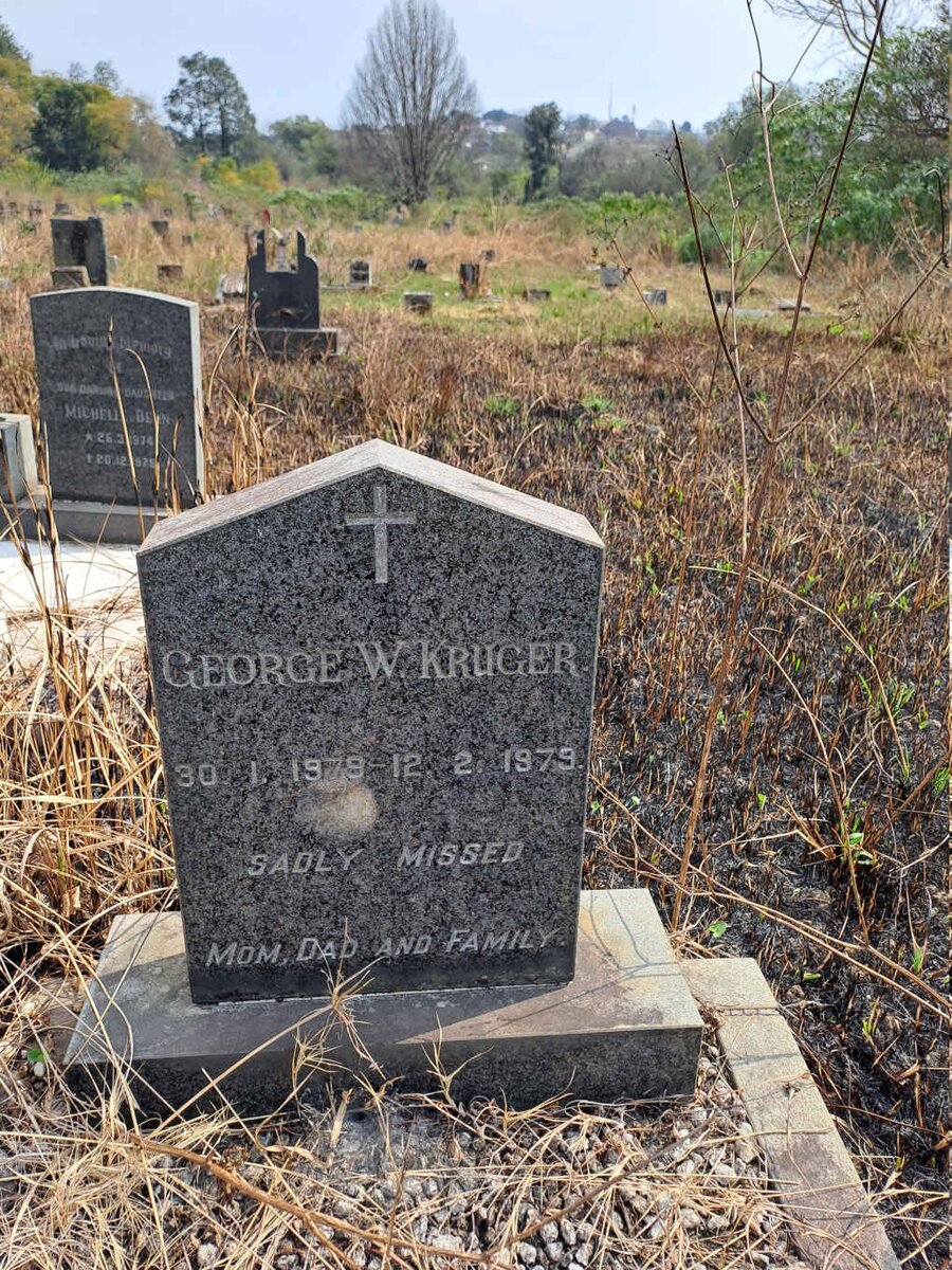 KRUGER George W. 1979-1979