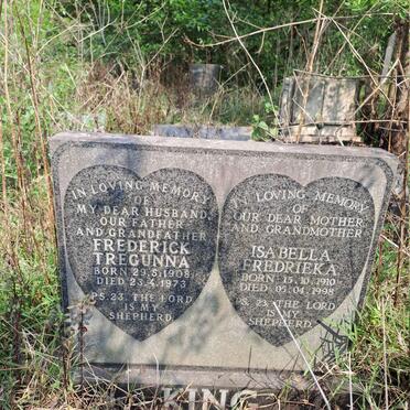 KING Frederick Tregunna 1908-1973 & Isabella Fredrieka 1910-1998