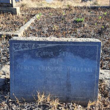 LEVY Percy Joseph William -1957