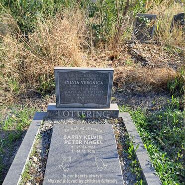 LOTTERING Sylvia Veronica 1942-1998 :: NAGEL Barry Kelvin Peter 1951-2016