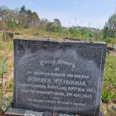 MCFARQUHAR Roderick 1883-1947