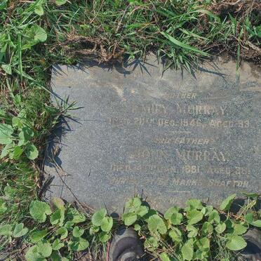 MURRAY John -1881 & Emily -1946