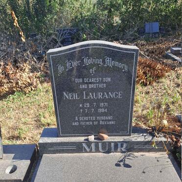 MUIR Neil Laurance 1971-1994