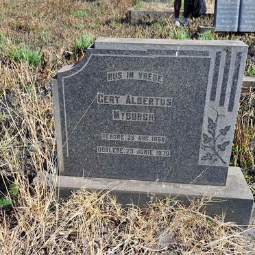 MYBURGH Gert Albertus 1888-1970