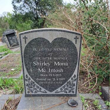 MCINTOSH Shirley Mona 1923-1997