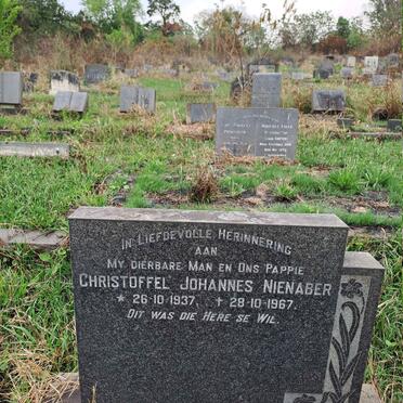 NIENABER Christoffel Johannes 1937-1967