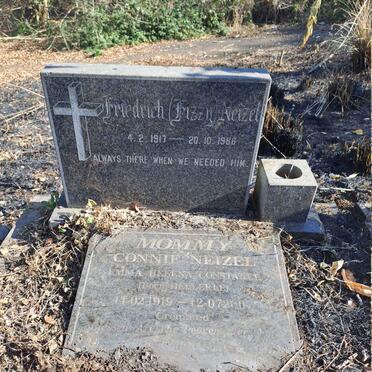 NEIZEL Friedrich 1917-1986 & Emma Helena Constance HELLERLE 1919-2007