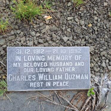 OUZMAN Charles William 1912-1992