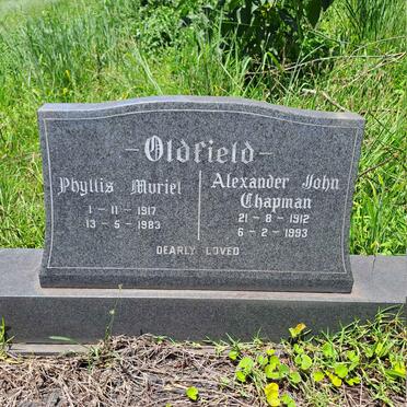 OLDFIELD Alexander John Chapman 1912-1993 & Phyllis Muriel 1917-1983