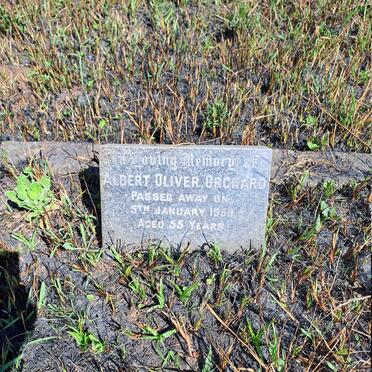 ORCHARD Albert Oliver -1950