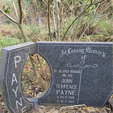 PAYNE John Terrence 1929-1983