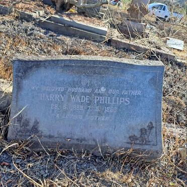 PHILLIPS Harry Wade 1889-1956 & Agnita Daisy 1890-1982