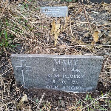 PECHEY Mary K.M. 1944-1971