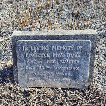 PAVERD Florence May Rose -1942
