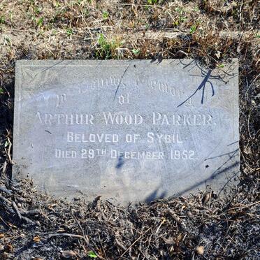 PARKER Arthur Wood -1952