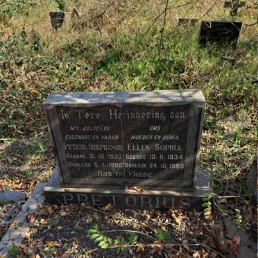 PRETORIUS Petrus Stephanus 1930-1980