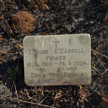 POWER Edmund O'Carroll 1905-1964 & Dory Ivy 1907-1973