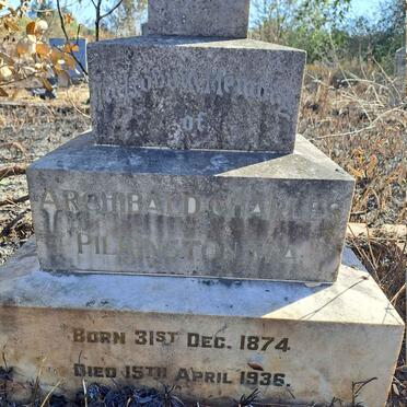 PILKINGTON Archibald Charles 1874-1936