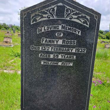 ROSS Fanny -1932