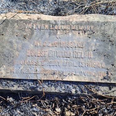 RELPH Ernest Edward -1940