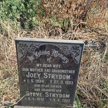 STRYDOM Steve 1932-2002 & Joey 1934-1993