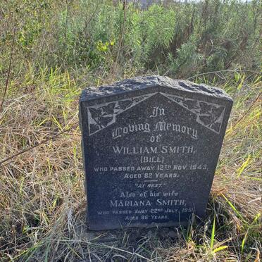 SMITH William -1943 & Mariana -1951