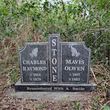 STONE Charles Raymond 1919-1979 & Mavis Olwen 1917-1985