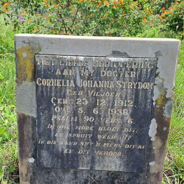 STRYDOM Cornelia Johanna nee STRYDOM 1912-1938
