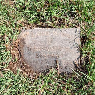 SERVANT Doris Natalie -1977