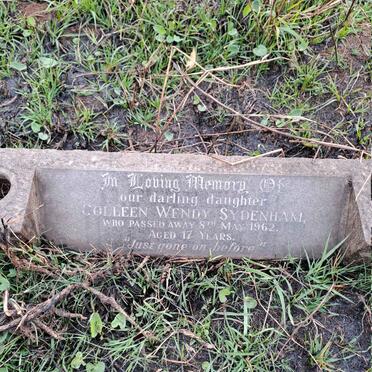 SYDENHAM Colleen Wendy -1962