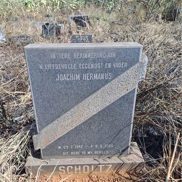 SCHOLTZ Joachim Hermanus 1942-1980