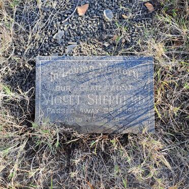 SHEPHERD Violet -1977