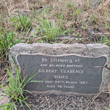SIMES Gilbert Clarence -1967