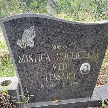 TESSARO Mistica Collicelli Ved 1904-1996