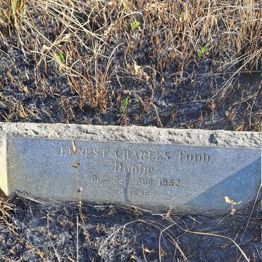 TODD Ernest Charles -1952