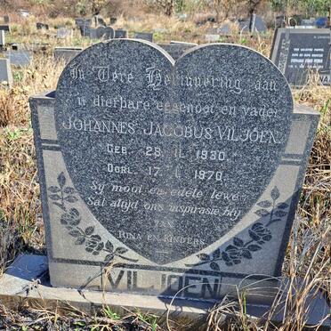 VILJOEN Johannes Jacobus 1930-1970