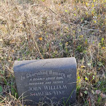 VINE John William Somers -1949